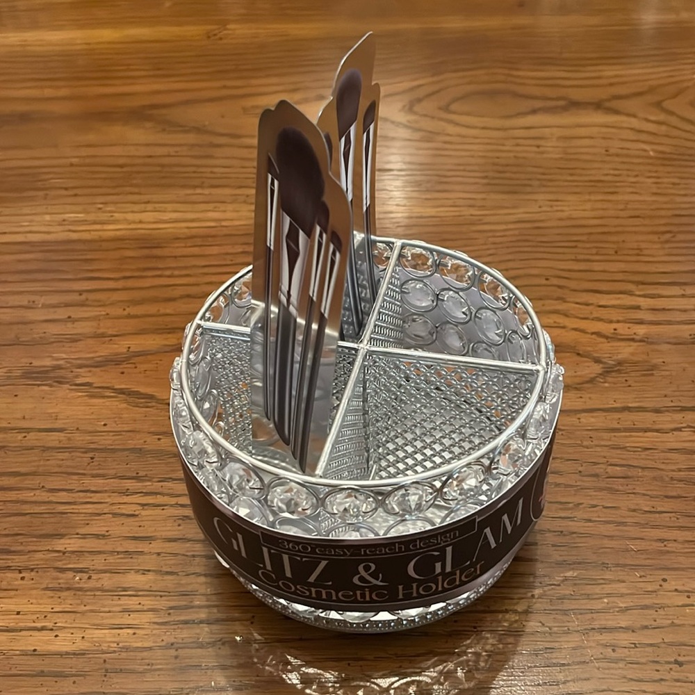 Glitz‎ & Glam cosmetic holder, new